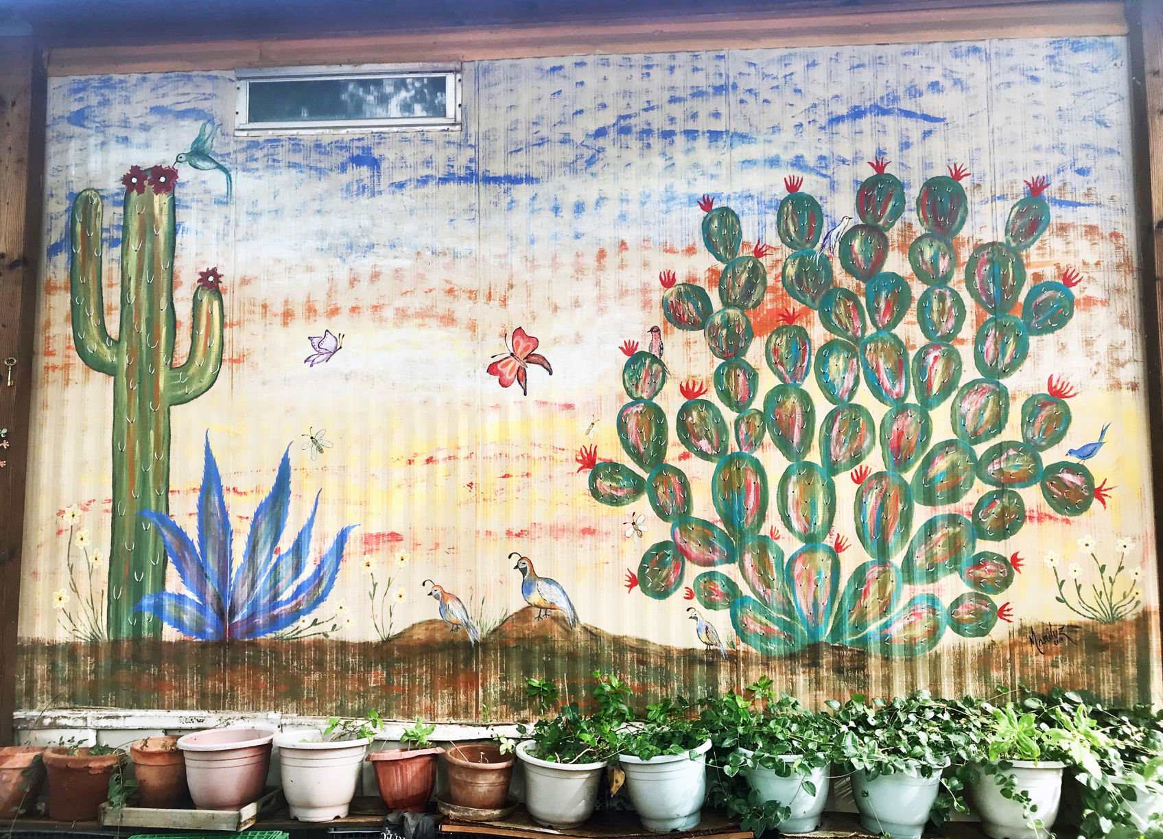 Mariluz Burr - home mural